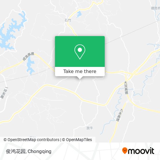 俊鸿花园 map
