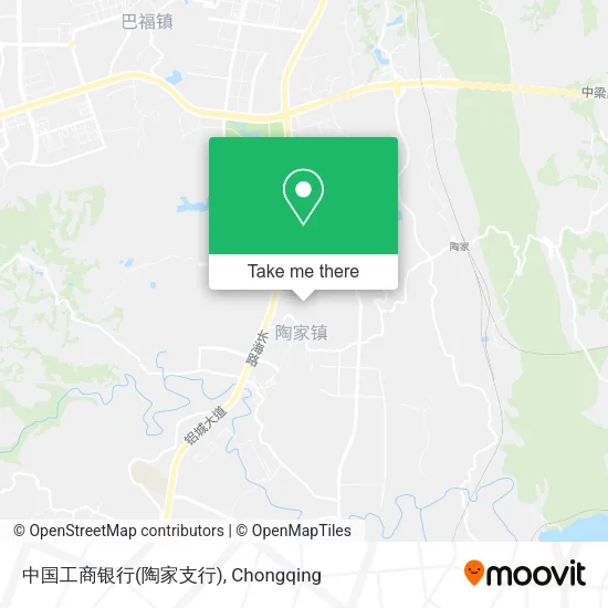 中国工商银行(陶家支行) map