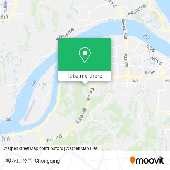 樱花山公园 map