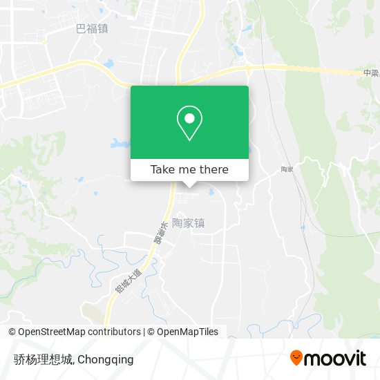 骄杨理想城 map