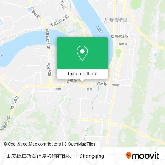 重庆杨真教育信息咨询有限公司 map