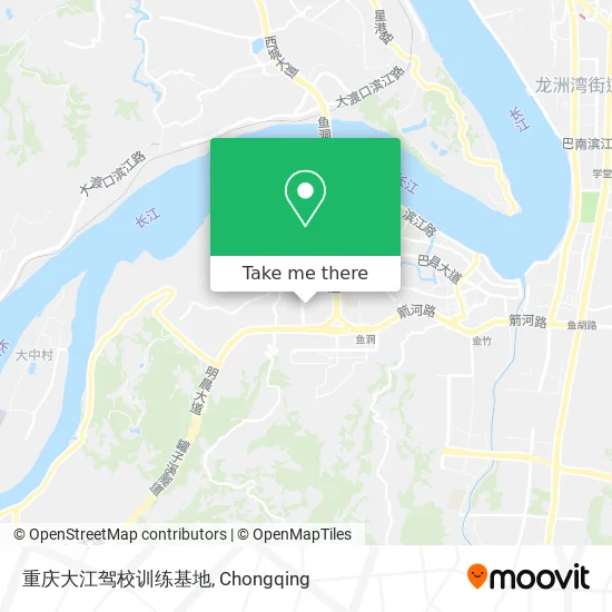 重庆大江驾校训练基地 map