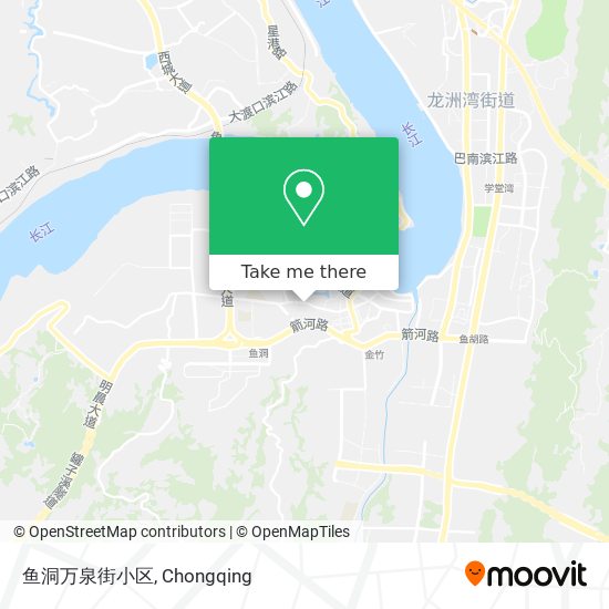 鱼洞万泉街小区 map