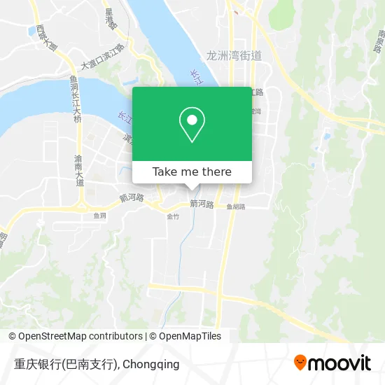 重庆银行(巴南支行) map