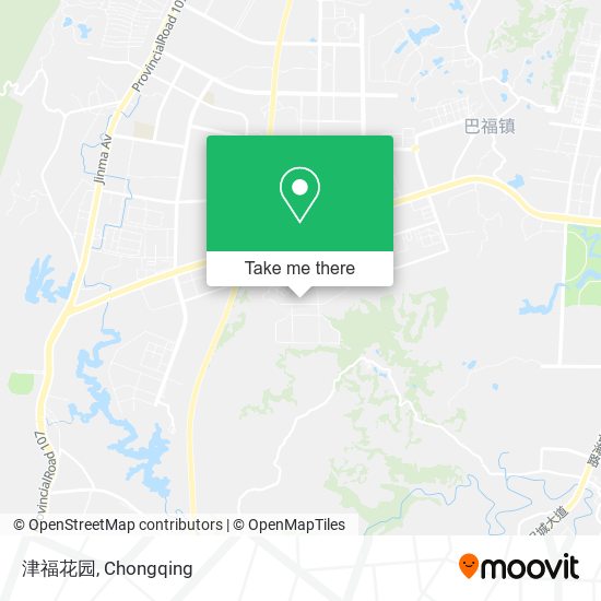 津福花园 map
