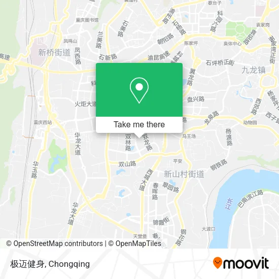 极迈健身 map