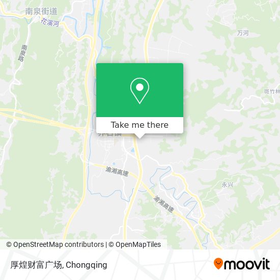 厚煌财富广场 map