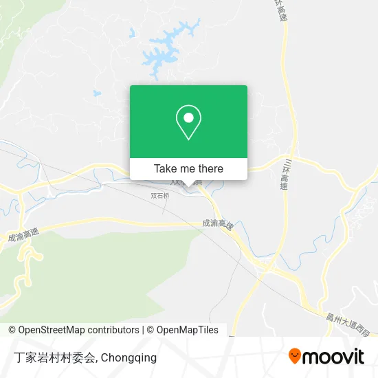 丁家岩村村委会 map