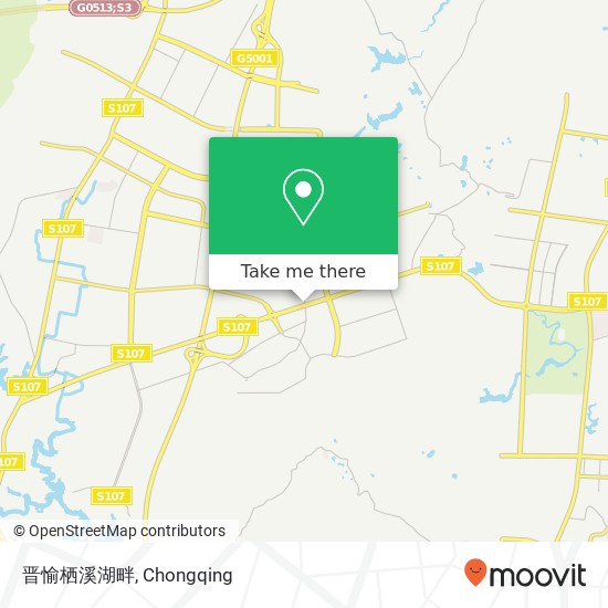晋愉栖溪湖畔 map