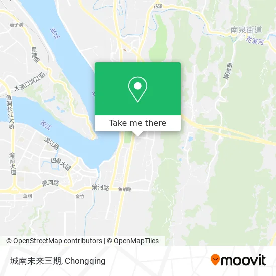 城南未来三期 map