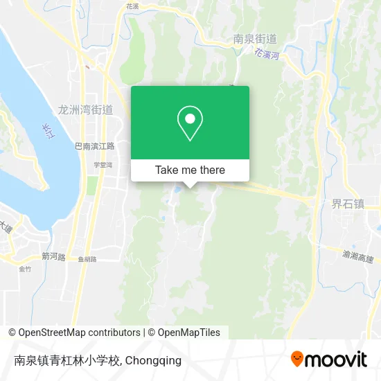 南泉镇青杠林小学校 map