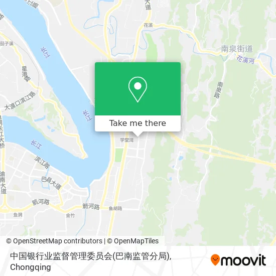 中国银行业监督管理委员会(巴南监管分局) map