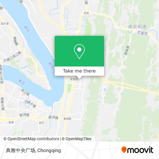 典雅中央广场 map