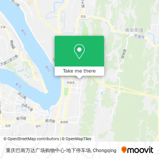 重庆巴南万达广场购物中心-地下停车场 map