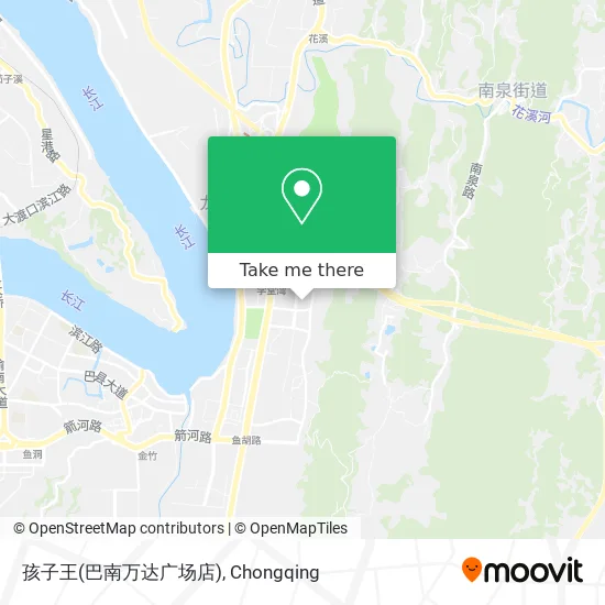 孩子王(巴南万达广场店) map