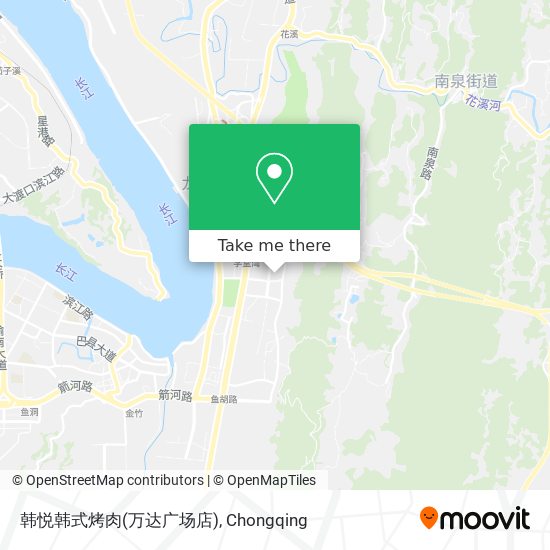 韩悦韩式烤肉(万达广场店) map