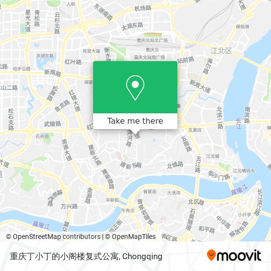 重庆丁小丁的小阁楼复式公寓 map