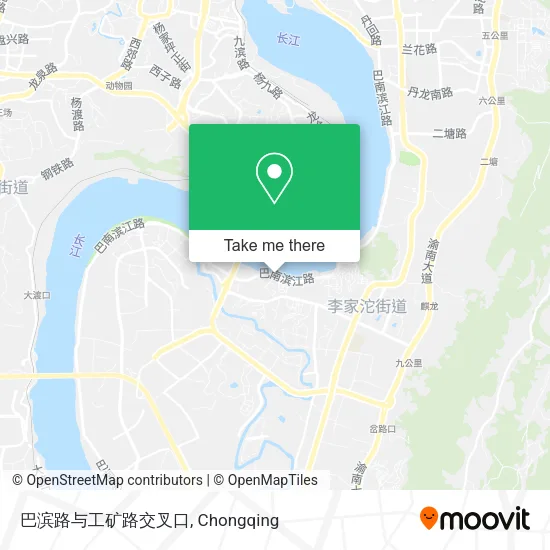 巴滨路与工矿路交叉口 map