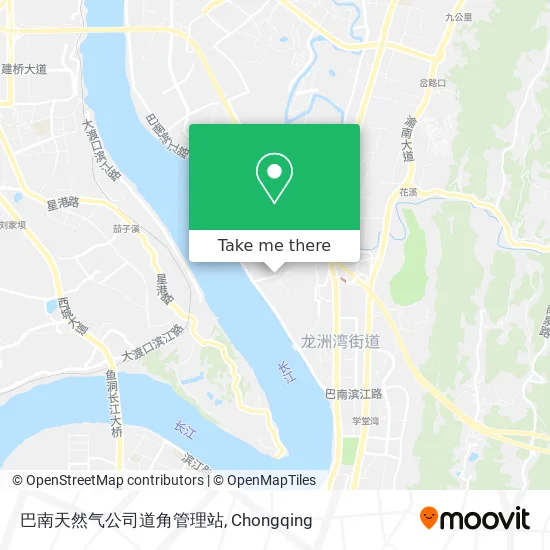 巴南天然气公司道角管理站 map