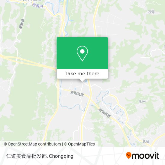 仁道美食品批发部 map