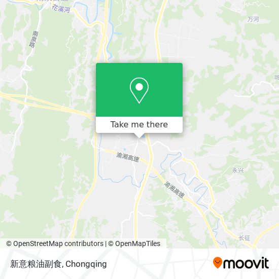 新意粮油副食 map
