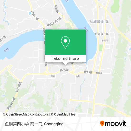鱼洞第四小学-南一门 map