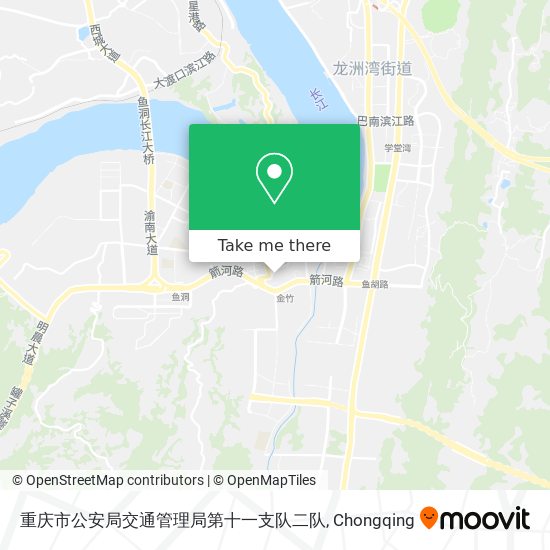 重庆市公安局交通管理局第十一支队二队 map
