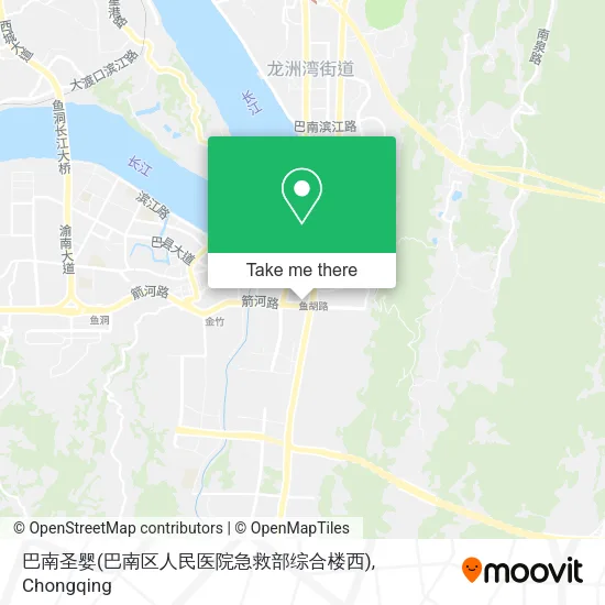 巴南圣婴(巴南区人民医院急救部综合楼西) map