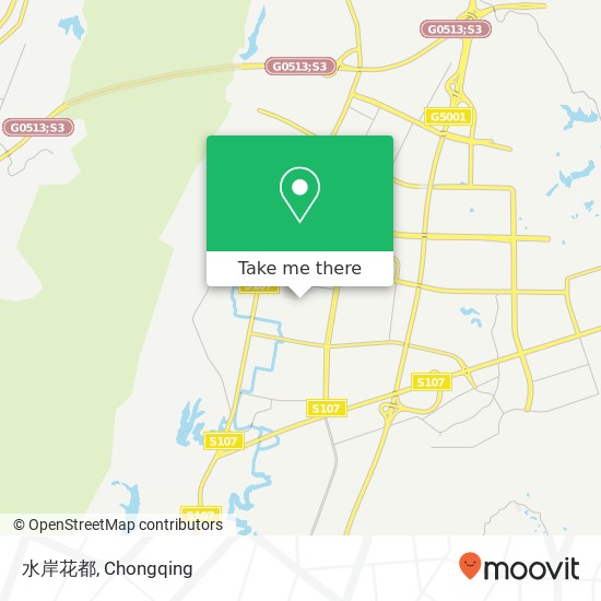 水岸花都 map