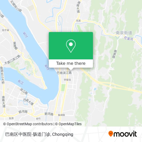巴南区中医院-肠道门诊 map