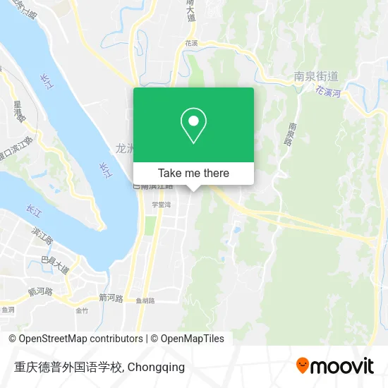重庆德普外国语学校 map