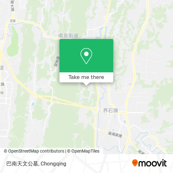 巴南天文公墓 map