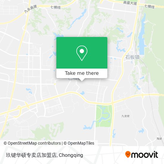 玖键华硕专卖店加盟店 map