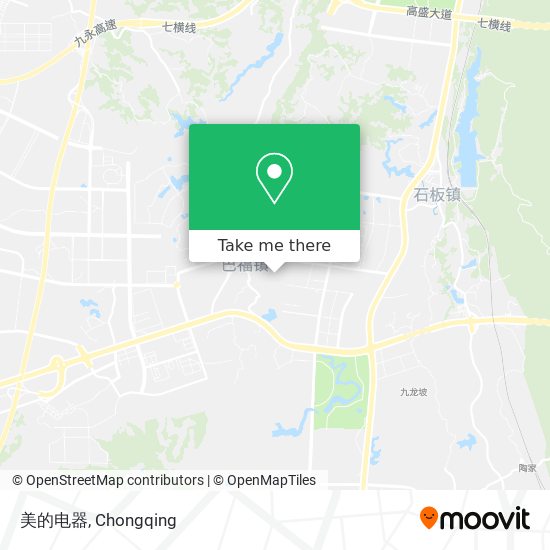 美的电器 map