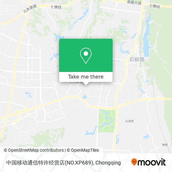 中国移动通信特许经营店(NO.XP689) map
