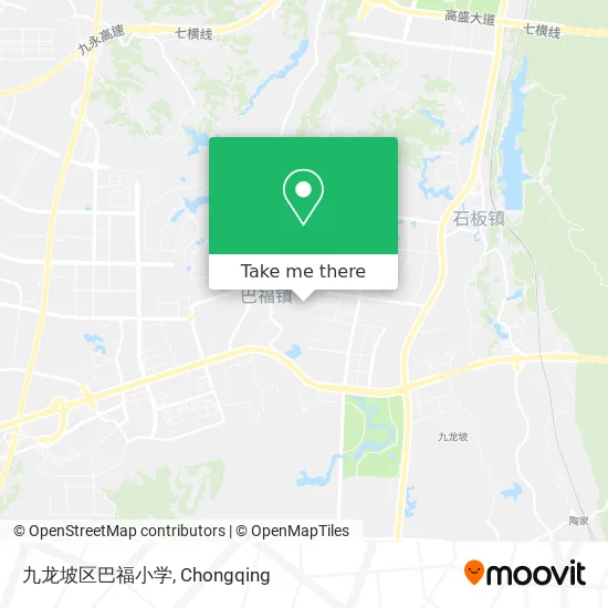 九龙坡区巴福小学 map