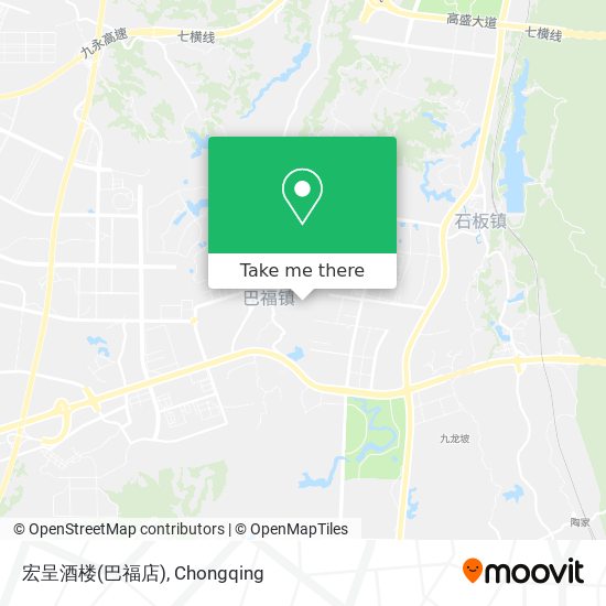 宏呈酒楼(巴福店) map