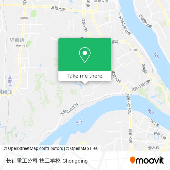 长征重工公司-技工学校 map