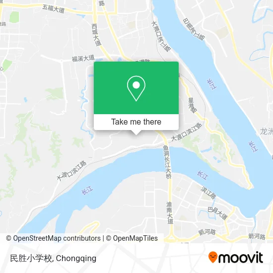 民胜小学校 map