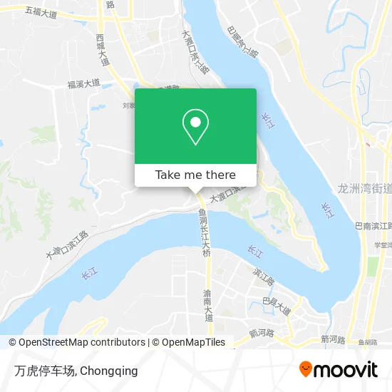 万虎停车场 map