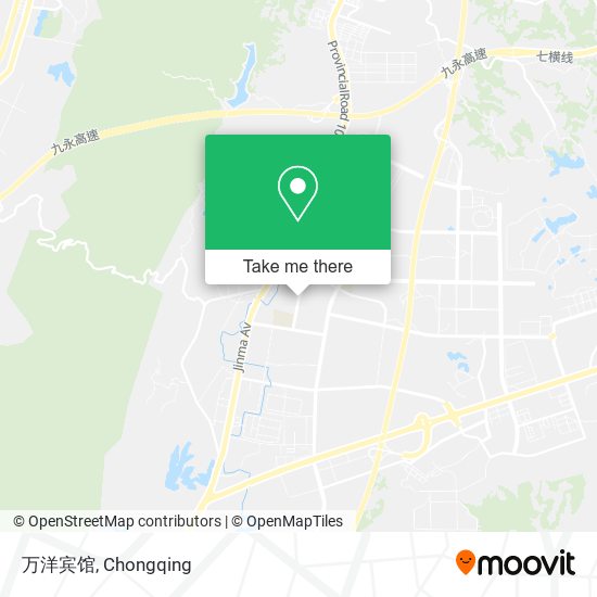 万洋宾馆 map