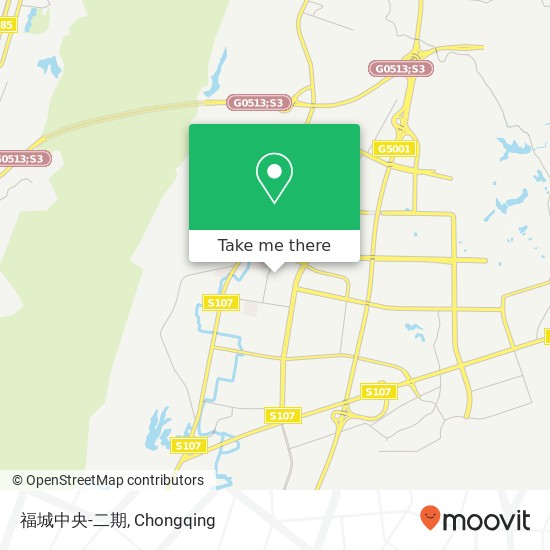 福城中央-二期 map
