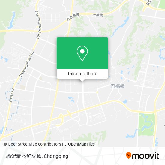 杨记豪杰鲜火锅 map