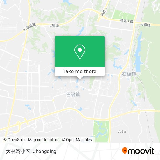 大林湾小区 map