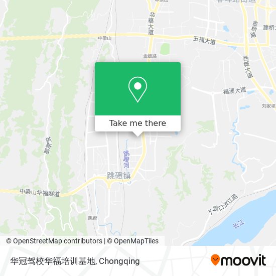 华冠驾校华福培训基地 map