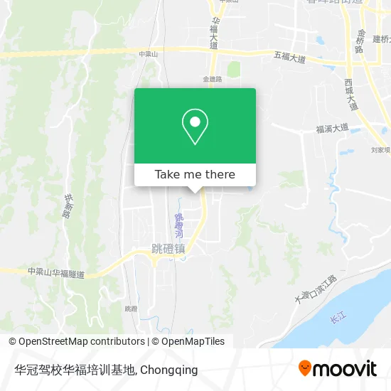 华冠驾校华福培训基地 map