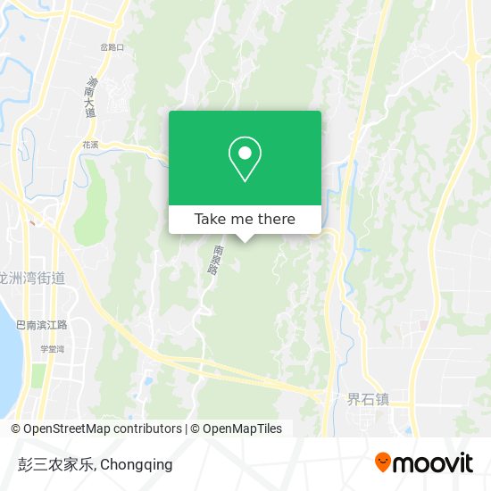 彭三农家乐 map