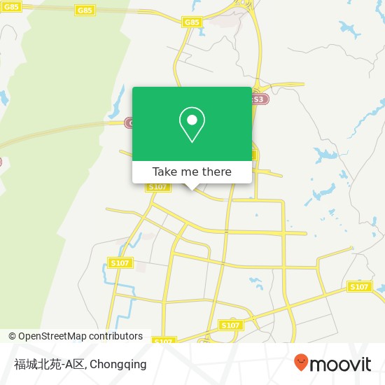 福城北苑-A区 map