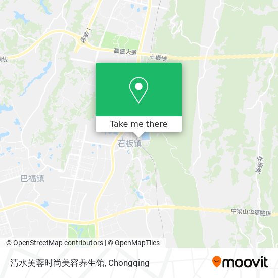 清水芙蓉时尚美容养生馆 map