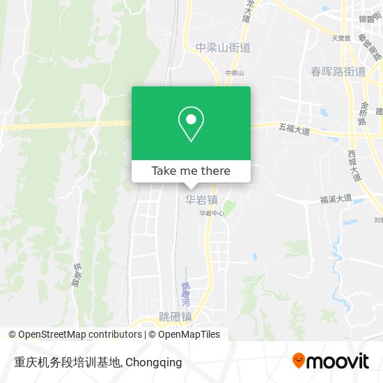 重庆机务段培训基地 map
